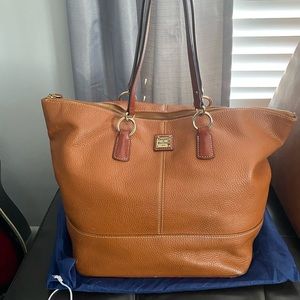 Dooney and Burke Pebble Grain Small Tobi Tote
